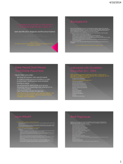 Los Angeles County Office of Education Head Start