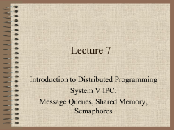 Lecture 6