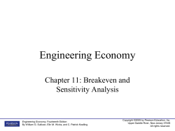 Introduction to Engineering Economy