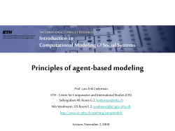 Principles of Agent