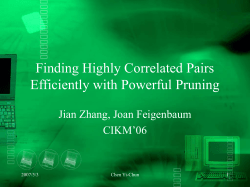 Finding Highly Correlated Pairs Efficiently with Powerful Pruning