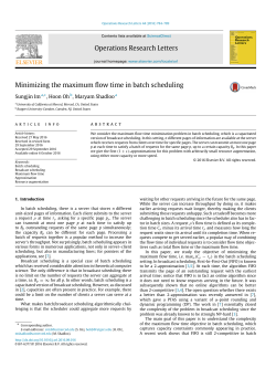 Minimizing the maximum flow time in batch scheduling