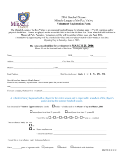 Miracle League of the Fox Valley