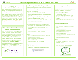 Announcing the Launch of IPTV on the Xbox 360