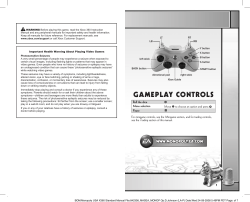 MONOPOLY - Microsoft Xbox 360 - Manual
