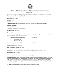 Panhellenic Council Minutes Template.doc