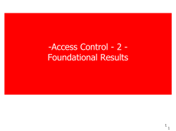 Access Control