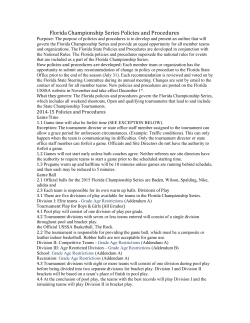 Florida Hoops USSSA Rules