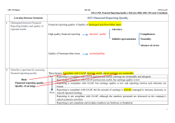 R33 Financial Reporting Quality