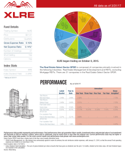 Fact Sheet - Select Sector SPDRs