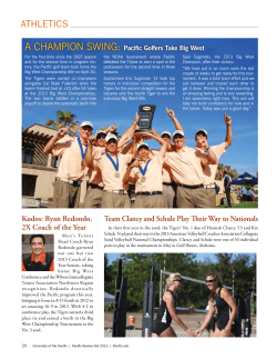 Athletics - University of the Pacific