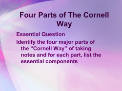 Test Taking Strategies