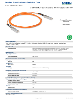 AS-S-10G005MLSO Technical Data Sheet (English)
