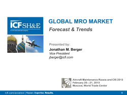 Global MRO Trends