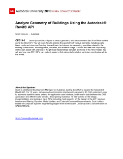 Geometry extraction - The Building Coder