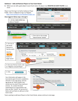GotSoccer – Add and Remove Players to Your Event Roster