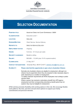 Position Selection Documentation