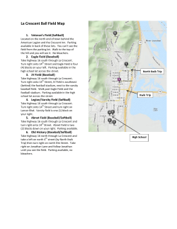La Crescent Ball Field Map