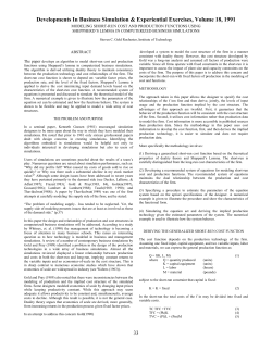 modeling short-run cost and production functions using sheppherd`s