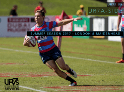 UR7a-side - UK Summer Season