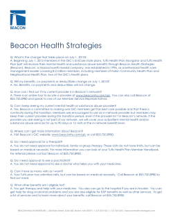 Letterhead - Beacon Health Options