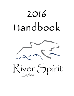 2016 Eagles Handbook - River Spirit Golf Club