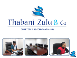 Thabani Zulu CA (SA)