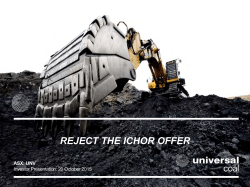 reject the ichor offer