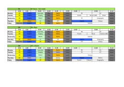 8.40 9.20 10.20 10.40 11.00 13.00 14.00 15.10 Monday Play Home