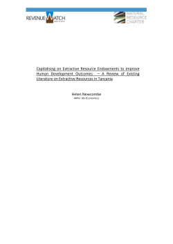 Sub-National Revenue Transfers for Mining Regions