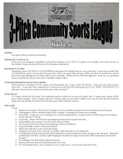 University of Guelph Intramurals