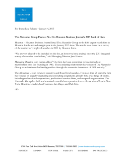 jjkl - The Alexander Group