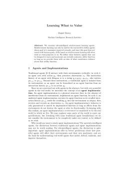 Learning What to Value