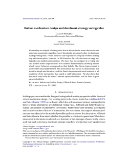 Robust mechanism design and dominant strategy voting rules