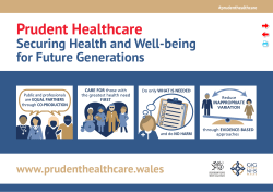 Securing Health and Well-being for Future Generations