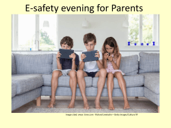 E-safety evening for Parents - Tewin Cowper C of E Primary