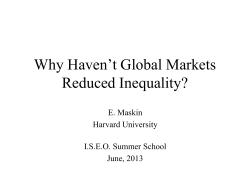 Does Globalization Make Inequality Worse?