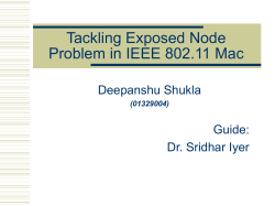 Tackling Exposed Node Problem in IEEE 802.11 MAC