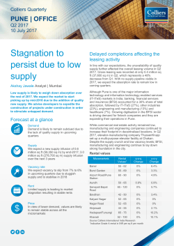 Stagnation to persist due to low supply
