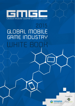 Newzoo - Global Mobile Game Confederation -GMGC
