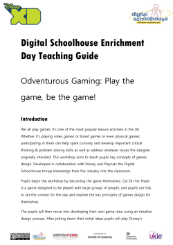 Odventurous Gaming Teaching Guide