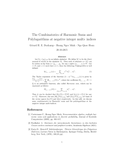 The Combinatorics of Harmonic Sums and Polylogarithms at