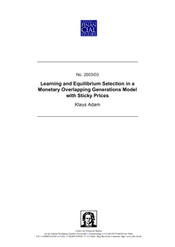 Learning and Equilibrium Selection in a Monetary Overlapping