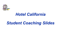 Coaching Presentation Slides