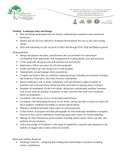 February 18, 2008 - Plant Science and Landscape Architecture
