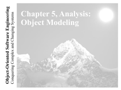 Object Modeling