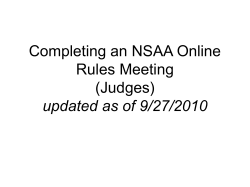 Go to http://www.nsaahome.org. Put your mouse over &ldquo;Login&rdquo; and