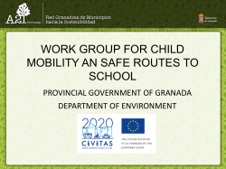 Granada Working Group for Child Mobility