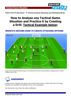 How to Analyse any Tactical Game Situation and