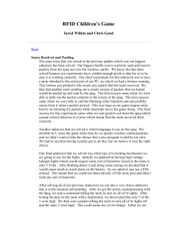 RFID Children`s Game